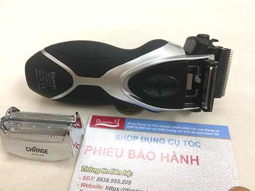 may-cao-rau-2-luoi-kemei-8007